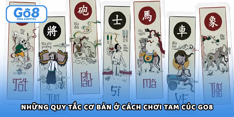 Những quy tắc cơ bản ở cách chơi tam cúc Go8